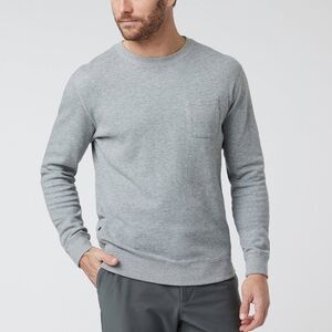 Men’s Vuori Jeffreys Pullover Grey Small